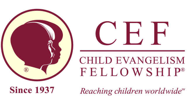 The logo for Child Evangelism Fellowship, an Evangelical para-church ministry founded in the 1930s. The Dourtes adopted the techniques of this organization and, as a result, saw attendance at their church increase.